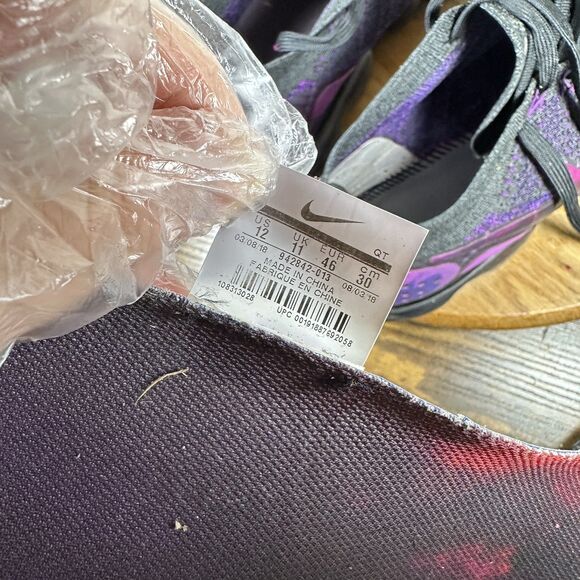 Nike Air Vapormax Flyknit Shoes Mens Size 12 Running 942842-013 Sneakers - Picture 9 of 9